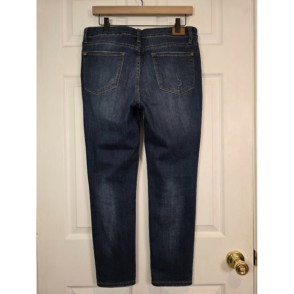 Judy Blue Size 31 Relaxed Fit Jeans Medium/Dark Wash Stretch Comfort JB82102 - Picture 3 of 10